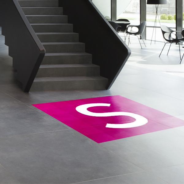 Floor sticker - Rectangular, free size